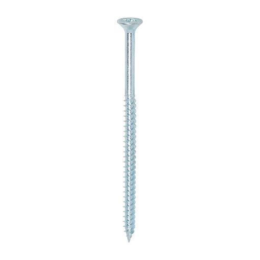 Picture of Timco Zinc Twin-Thread Woodscrews 12x4" Box of 100 Countersunk