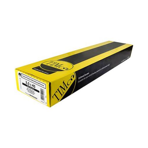 Picture of Timco Black Collated Drywall Screws 3.5x42mm Box of 1000 Coarse Thread