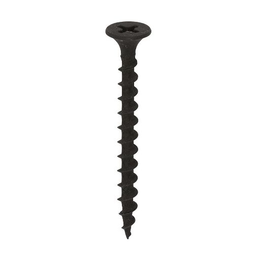 Picture of Timco Black Collated Drywall Screws 3.5x42mm Box of 1000 Coarse Thread