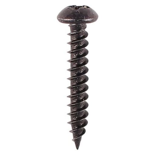 Picture of Timco Black Wood Screws 8x1" Box of 200 Round Head