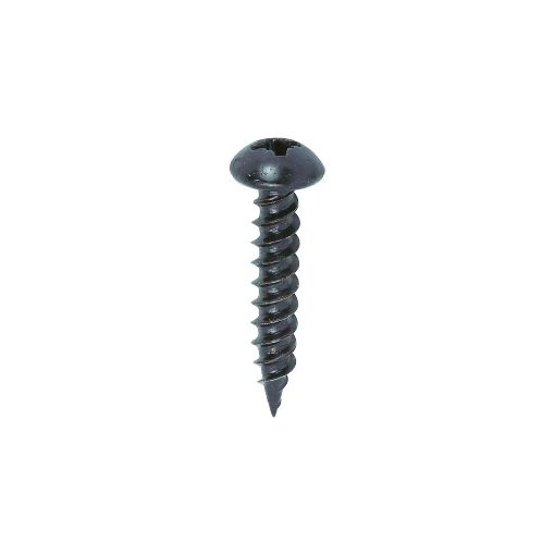 Picture of Timco Black Wood Screws 10x1" Box of 200 Round Head