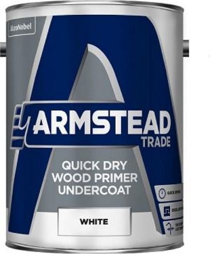 Picture of Armstead Trade White Wood Primer Undercoat Paint 2.5L