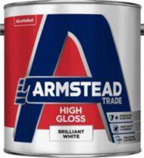 Picture of Armstead Trade Pure Brilliant White High Gloss Paint 2.5L