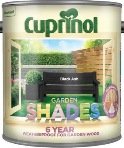 Picture of Cuprinol Garden Shades Black Ash Shed & Furniture Paint 2.5L