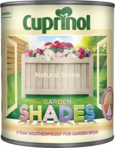 Picture of Cuprinol Garden Shades Natural Stone Shed & Furniture Paint 1L