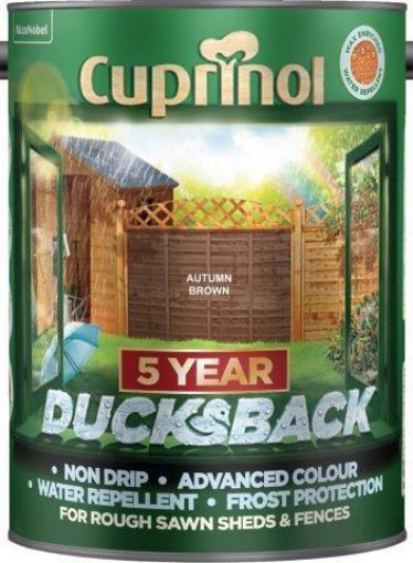 Picture of Cuprinol 5 Year Ducksback Autumn Brown 5L