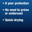 Picture of Hammerite Hammered Black Metal Paint 2.5L Direct To Rust