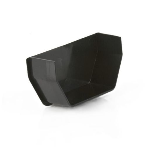 Picture of Brett Martin Squarestyle Black Internal Stop End 114mm BR056B