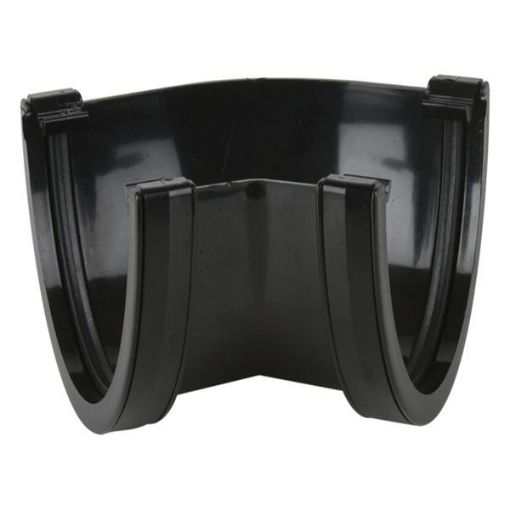 Picture of Brett Martin Deepstyle Black Gutter Angle 135° 115mm BR079B
