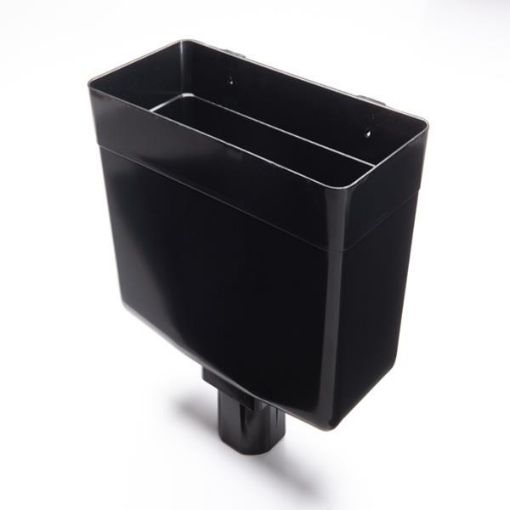 Picture of Brett Martin Black Round/Square Downpipe Head 68/65mm BR311B
