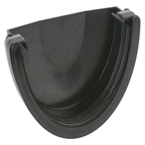 Picture of Brett Martin Deepstyle Black External Stop End 170mm BR097B