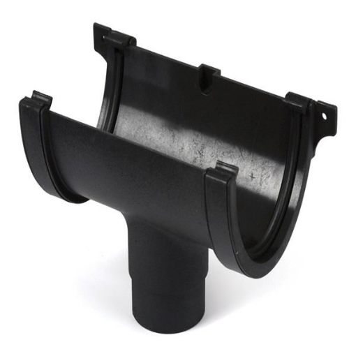 Picture of Brett Martin Deepstyle Cast Iron Effect Running Outlet 115mm BR075CI