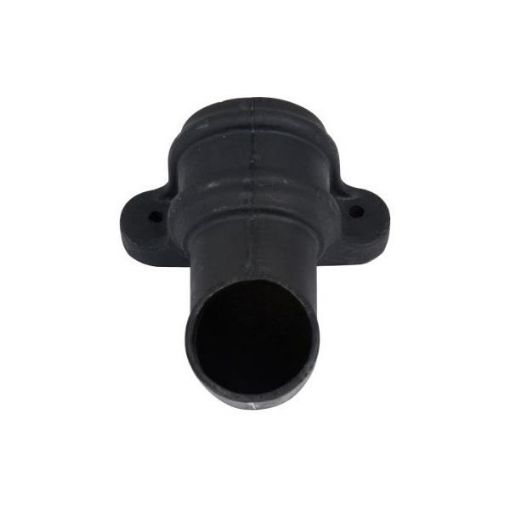 Picture of Brett Martin Cast Iron Effect Black Shoe With Lugs 68mm BR216LCI