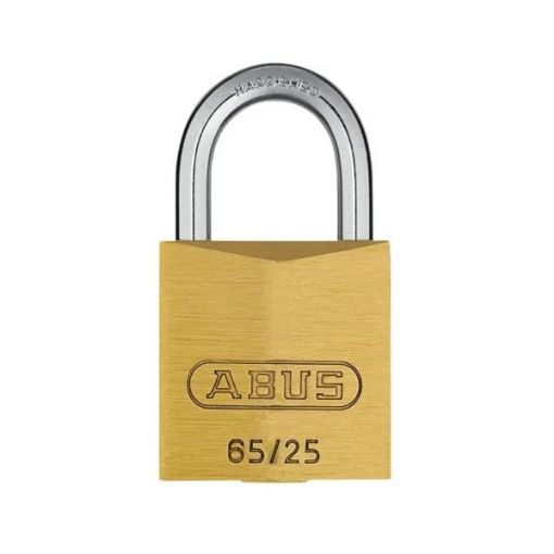 Picture of ABUS 65/25 Brass Padlock 20mm with 2 Keys