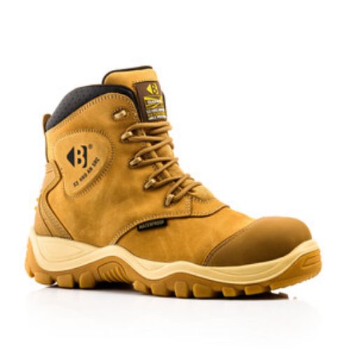 Picture of Buckbootz Bang Guardz S3 Honey Waterproof Safety Boots Size 11