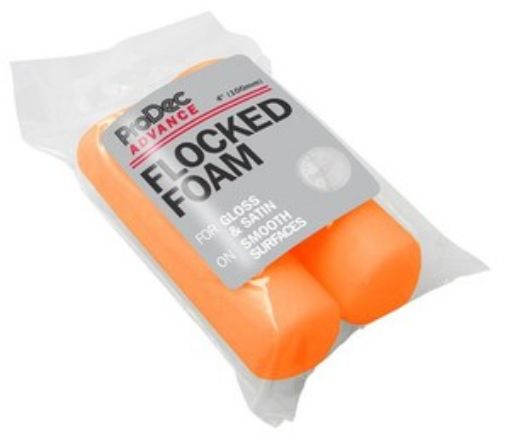 Picture of Rodo 4" Flock Mini Paint Roller Sleeves Pack of 2