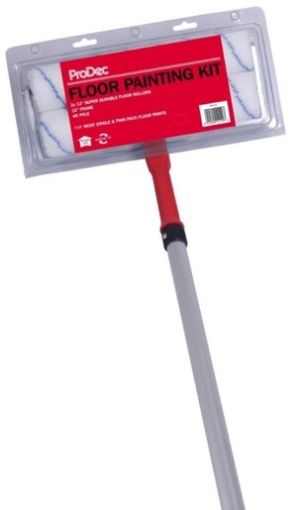 Picture of ProDec 12" Floor Painting Roller Kit with Extension Pole 4 Piece